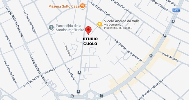Mappa Sede Padova
