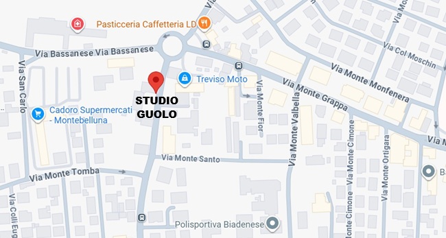 Mappa Sede Montebelluna